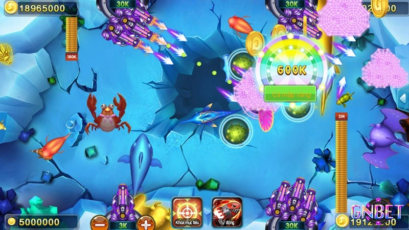 Chơi game bắn cá tại gnbet phải có chiến thuật hay