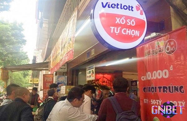 Có thể mua vé Vietlott tại điểm bán hàng bán kèm