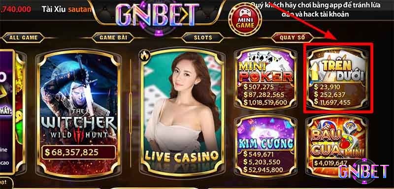 GNBET - cổng top game tài xỉu uy tín, trực quan