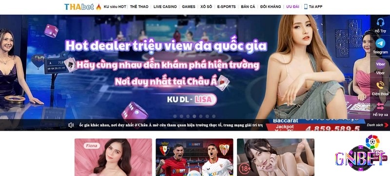 Live Casino Thabet ra đời đem lại làn gió mới trong thị trường giải trí