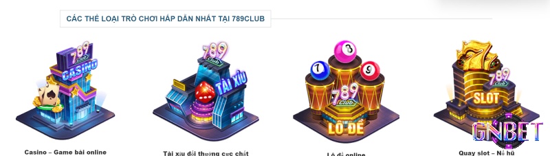 Với kho game đa dạng, 789club mang đến cho người chơi nhiều trải nghiệm