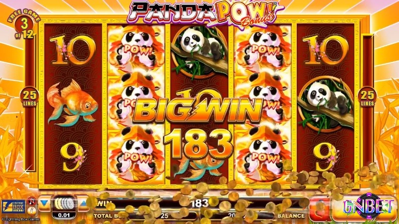 Có thể giành BIG WIN lên đến 183