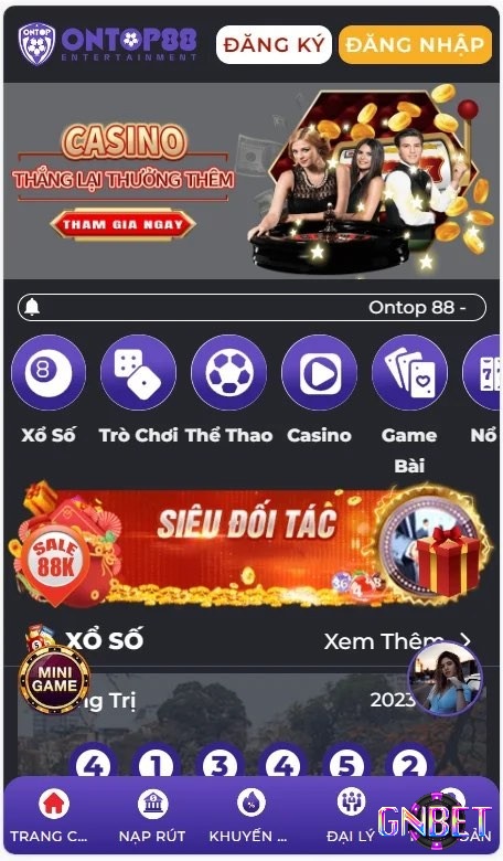 Ontop88 là một trong những nhà cái uy tín ra đời vào năm 2019 