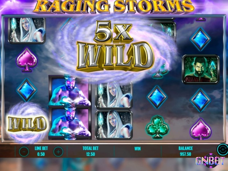 Tính năng nổi bật trong game Raging Storms Hot