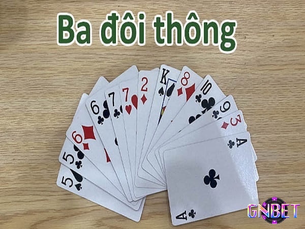 Three pair là một bộ các lá bài kết hợp đặc sắc và thú vị trong trò chơi tiến lên 