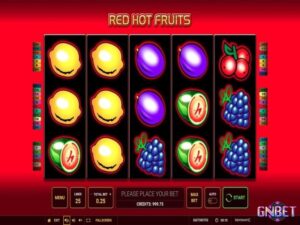 Red Hot Fruits Slot hấp dẫn, cổ điển và đầy thu hút trên cuộn