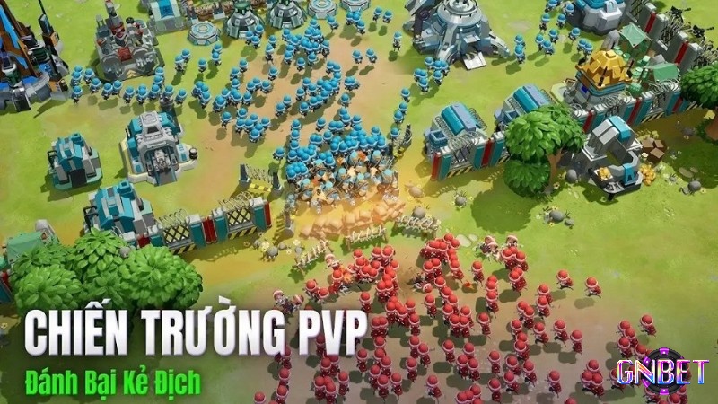 Chiến trường game Top War: Battle Game khốc liệt