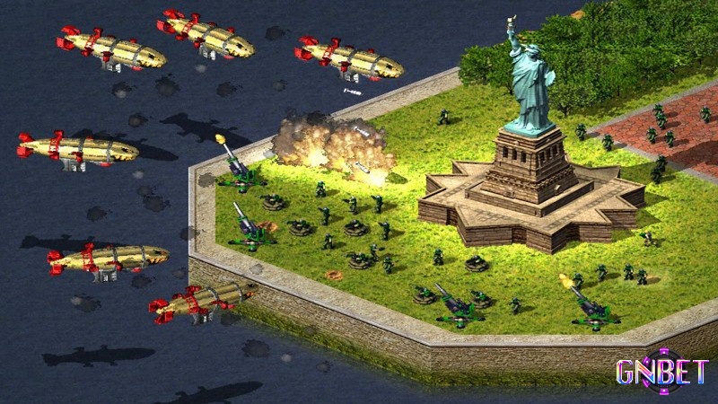 Trải nghiệm thực tế trong Command & Conquer: Red Alert 2 với chiến thuật quân sự