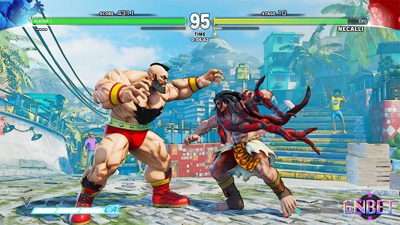 Street Fighter V là game có phong cách đồ họa hoạt hình đặc trưng