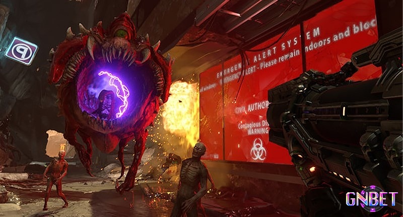 Chế độ chơi multiplayer trong Doom Eternal mang đến trải nghiệm đối đầu kịch tính giữa các người chơi